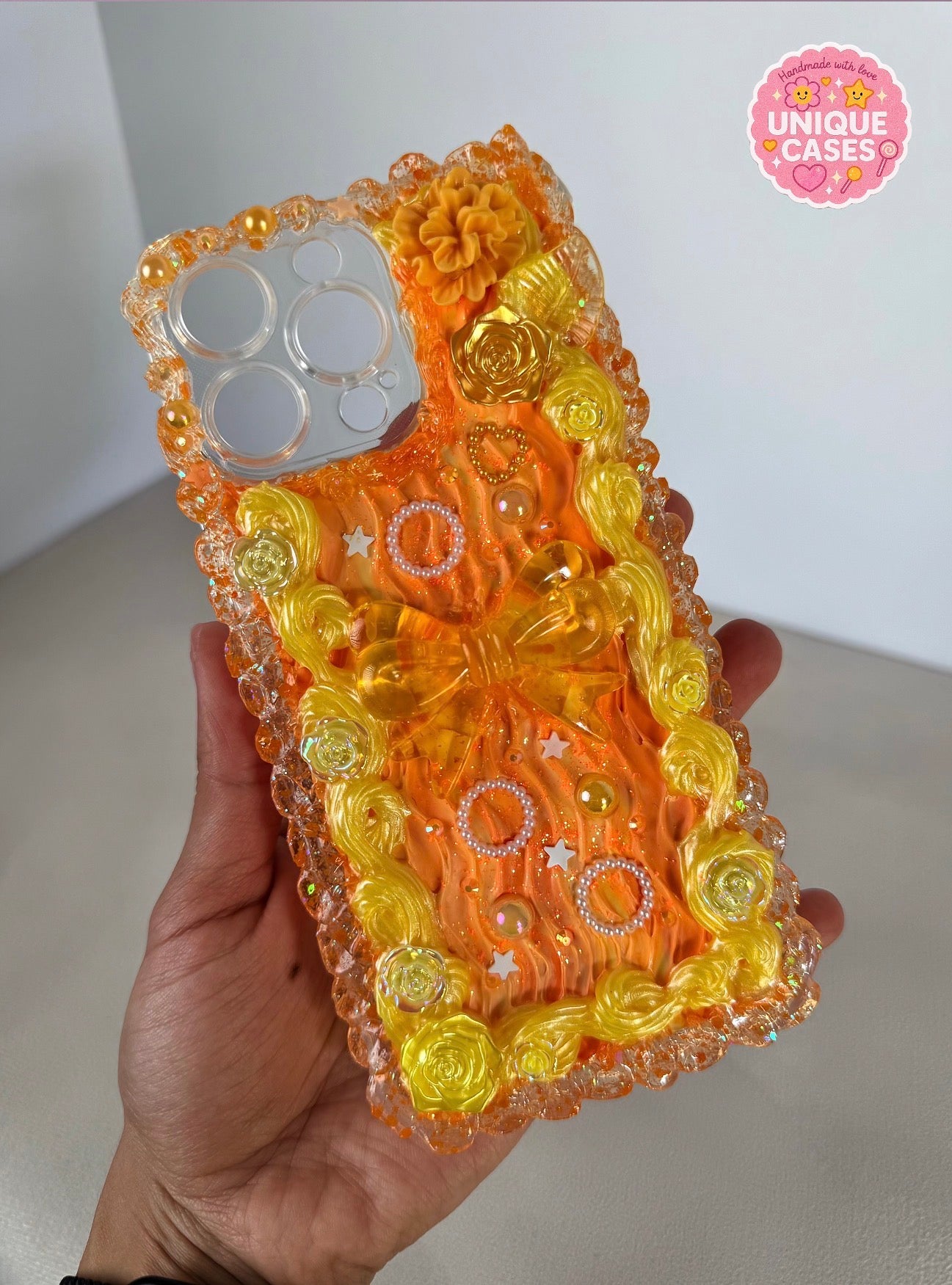 Amber Glow Case ✨🧡