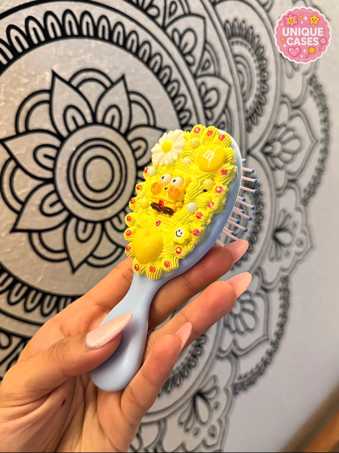 ☀️ Sunny Pop Custom Hair Brush
