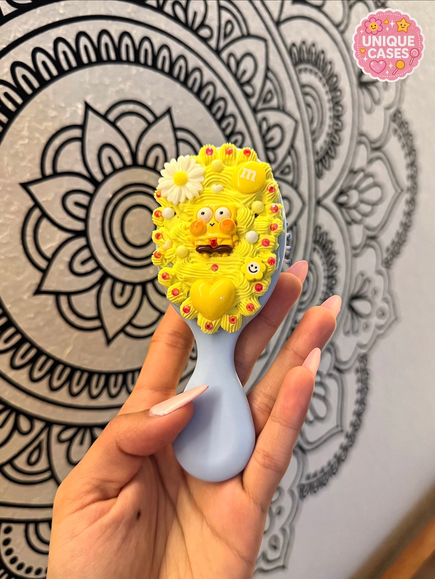 ☀️ Sunny Pop Custom Hair Brush