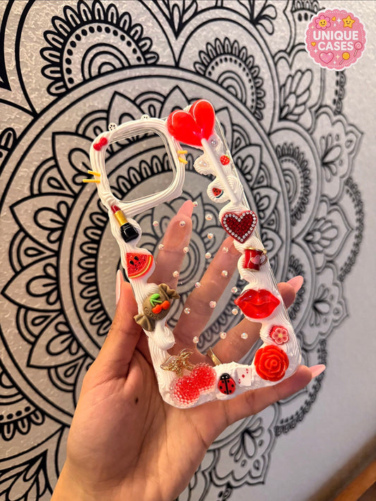 Sweet Crush 💋🍓 - Cream Edge Case