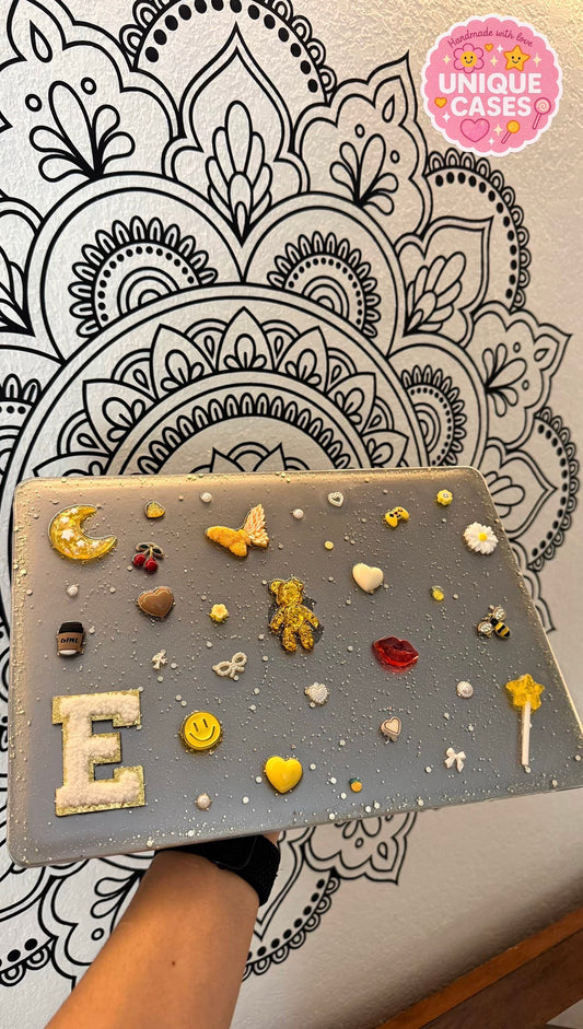 Custom Aesthetic Laptop Case ✨ Handmade Charm Design