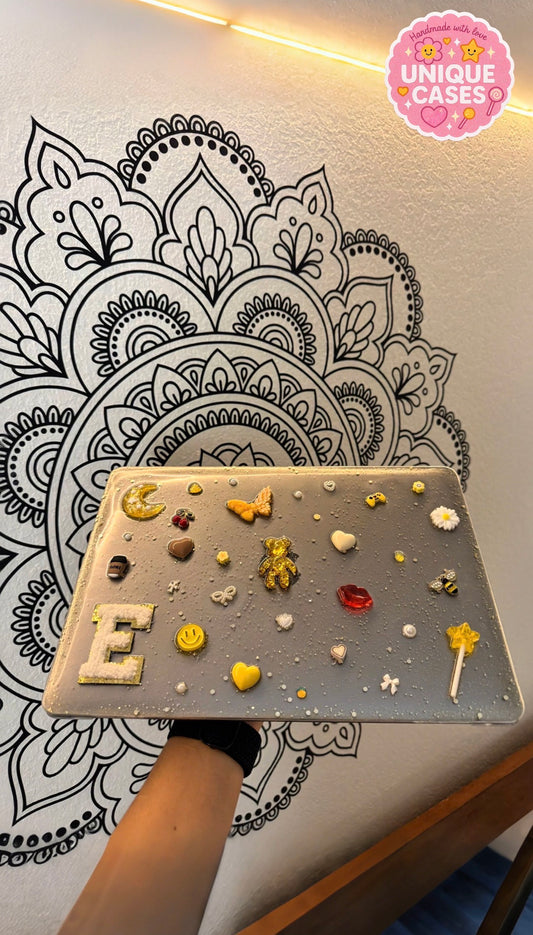 Custom Aesthetic Laptop Case ✨ Handmade Charm Design